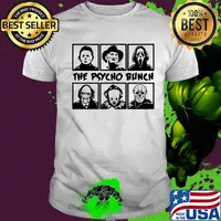 The Psycho bunch character horror movies shirt
