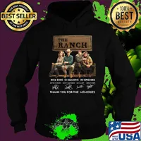 The ranch 2016 2020 04 seasons 80 episodes thank you for the memories signatures s Hoodie