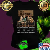 The ranch 2016 2020 04 seasons 80 episodes thank you for the memories signatures s Ladies tee