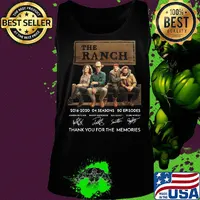The ranch 2016 2020 04 seasons 80 episodes thank you for the memories signatures s Tank top