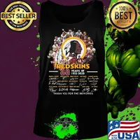 The Red Skins 88 year of 1932-2020 Thank you for the memories s Tank top
