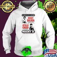 The rematch of the century rocky balboa vs apollo creed rocky ii tickets on sale at box office s Hoodie