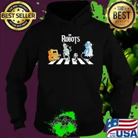 The robots abbey road s Hoodie