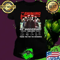 The shining 40th anniversary 1980 2020 thank you for the memories signatures s Ladies tee