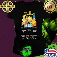 The simpsons 1989 2020 31 seasons 590 episodes thank you for the memories signatures s Ladies tee