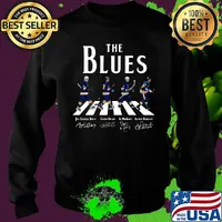 The st. louis blue hockey team abbey road signatures s Sweater
