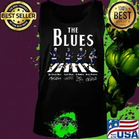 The st. louis blue hockey team abbey road signatures s Tank top