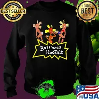 Three Baldhead HoeShit Hoe s Sweater