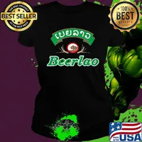 Tigers beerlao beer logo s Ladies tee