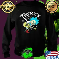 Tiny rick vs the old playing guitar s Sweater