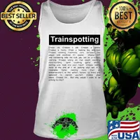 Trainspotting choose life choose a job choose a career choose a family choose a fucking big television s Tank top
