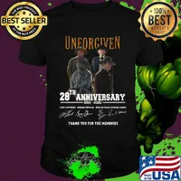 Unforgiven movie 28th anniversary 1992 2020 thank you for the memories signatures shirt