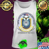 United States Air force security police Defensor fortis Dependers of the force s Tank top