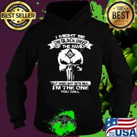 Vikings Freemasonry symbol Square and Compasses I might be the black sheep on the family but when shit gets real I'm the one you call s Hoodie