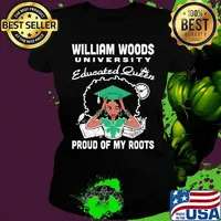 William woods university educated queen proud of my roots s Ladies tee