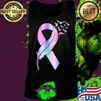 Wings bird cancer awareness s Tank top