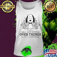 Yoga snoopy i will not stress over things i can't control s Tank top