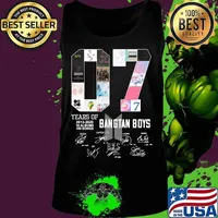 07 years of 2013 2020 18 albums 199 songs bangtan boys signatures s Tank top