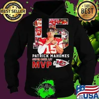 15 patrick mahomes super bowl liv mvp kansas city chiefs football signatures s Hoodie