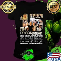 15 prison break years of 2005 2020 05 seasons 90 episodes thank you for the memories signatures s Ladies tee