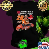 18 incredible years of racing in nascar 20 tony stewart signature s Ladies tee