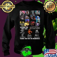 55 years of 1965 2020 scorpions thank you for the memories signatures s Sweater