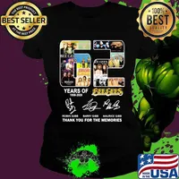 62 years of 1958 2020 bee gees thank you for the memories signatures s Ladies tee