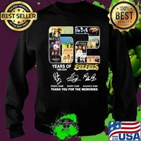 62 years of 1958 2020 bee gees thank you for the memories signatures s Sweater