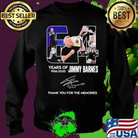 64 years of 1956 2020 jimmy barnes thank you for the memories signatures s Sweater