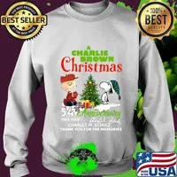 A charlie brown christmas 54th anniversary 1965 2019 thank you for the memories s Sweater