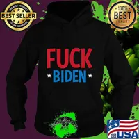 Anti Biden F Fuck Political Humor Funny Republican Gifts T-Shirt Hoodie