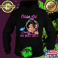 Betty boop october girl living my best life butterfly s Hoodie