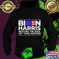 Biden harris restore the soul of this nation 2020 s Hoodie