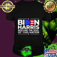 Biden harris restore the soul of this nation 2020 shirt