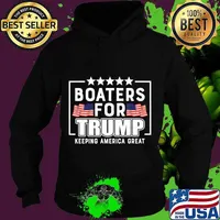 Boaters For Trump 2020 Trump Supporters Boat Parade 2020 T-Shirt Hoodie