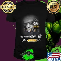 Bon jovi band 2020 to kelvin signatures shirt