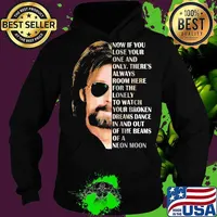 Brooks and dunn now if you lose your one and only there's always room here for the lonely to watch your broken s Hoodie