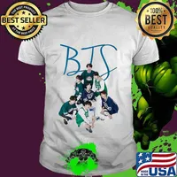 Bts band angels of army sports shirt