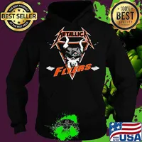 Buffalo skull metallica philadelphia flyers hockey s Hoodie