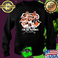 Cincinnati bengals 9 joe burrow thank you for the memories signature s Sweater