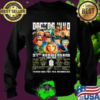 Doctor 57th anniversary 1963 2020 thank you for the memories signatures s Sweater