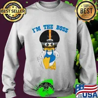Donald duck i'm the boss pittsburgh steelers s Sweater