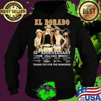 El dorado 54th anniversary 1966 2020 signature thank you for the memories s Hoodie