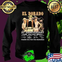 El dorado 54th anniversary 1966 2020 signature thank you for the memories s Sweater