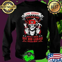 Gas monkey blood sweat beers kuston and builds hot rod garage dallas texas s Sweater