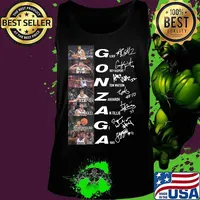 Gonzaga bulldogs basketball players signatures s Tank top
