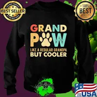 Grand paw like a regular grandpa but cooler vintage s Sweater