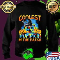 Halloween coolest pumpkin in the patch autism s Sweater