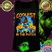 Halloween coolest pumpkin in the patch autism s Tank top