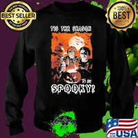 Halloween horror characters tis the season to be spooky s Sweater
